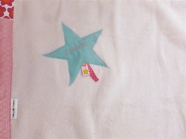 Couverture bébé polaire "Douceur d'étoiles"