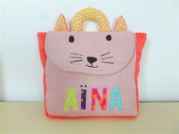 Sac à dos maternelle "chat"